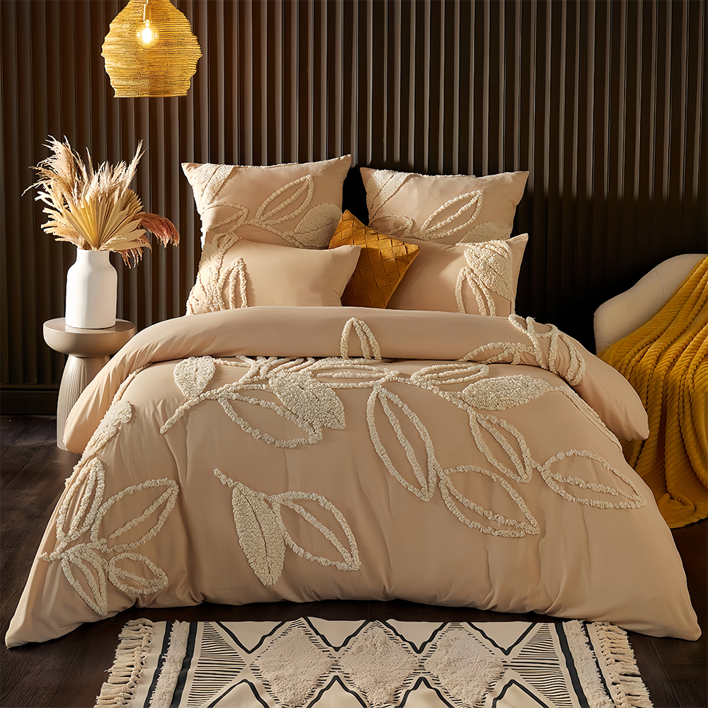 Bộ vỏ chăn bông Donna Tufted Chenielle