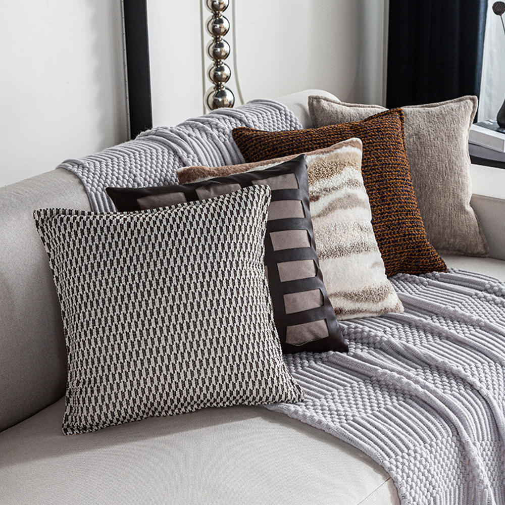 Gối trang trí đệm Jacquard